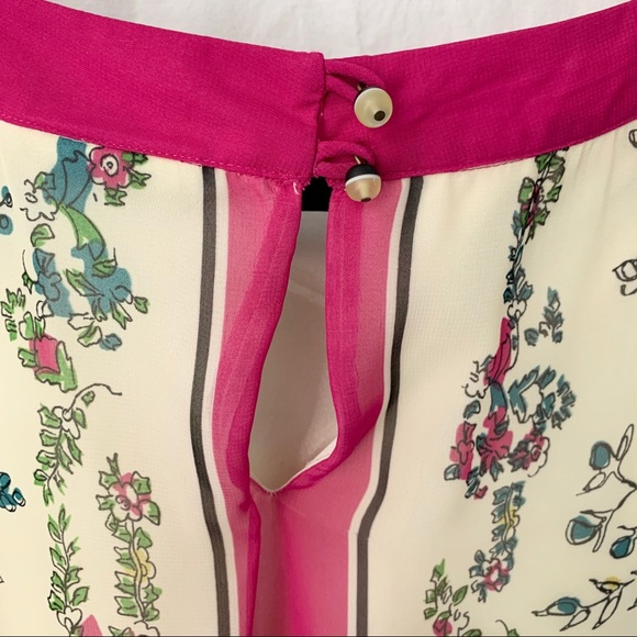 Boutique Floral A-line Knee-length Dress EUC - Picture 6 of 15